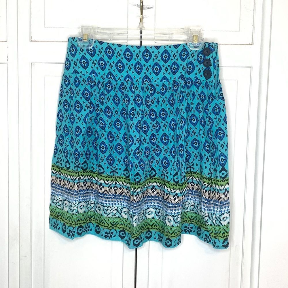 💕3 for $15💕 Cute Speechless Blue Green skirt